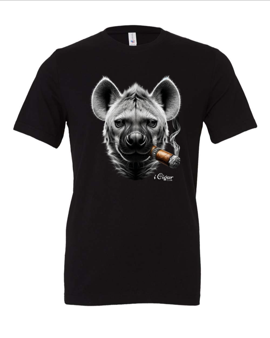 Grey Hyena with a Cigar. - i Cigar Club