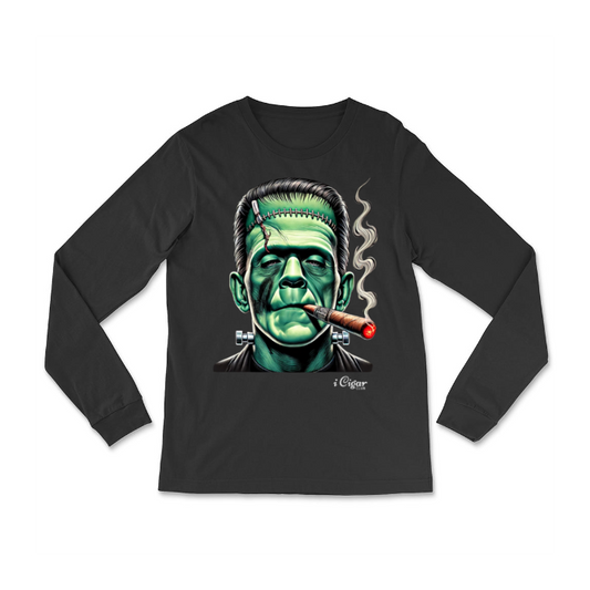 Long Sleeve Frank-N-Stein with a Cigar. - i Cigar Club 
