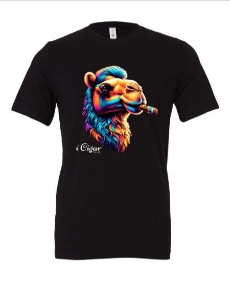 Vibrant Camel smoking a Cigar. - i Cigar Club 