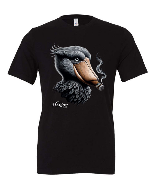 Shoe Bill Stork smoking a Cigar. - i Cigar Club 