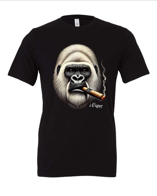 White Haired Gorilla smoking a Cigar. - i Cigar Club 