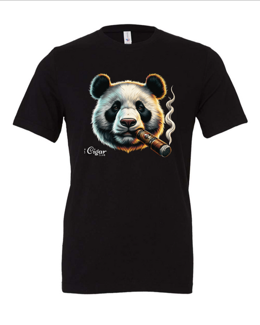 Vibrant Panda Bear smoking a Cigar. - i Cigar Club 
