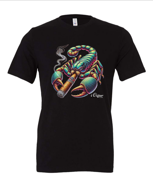 Vibrant Scorpion smoking a Cigar. - i Cigar Club 